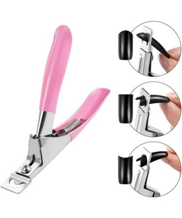 UNbit Nail Clipper Professional Nail Clippers Straight Edge Nail Tips Fake Nail Cutter Manicure Cutter Guillotine Cut False Nails - Buy Online on GoSupps.com