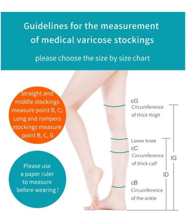 DYHQQ Open Toe High Compression Stockings for Women & Men - 20-30 mmHg Support | Best International Shipping - Buy Online on GoSupps.com