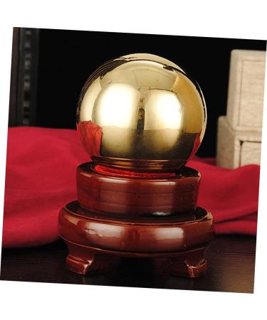 Frcolor Brass Gymnastics Balls - Portable Handballs for Massage & Fitness | Set of 4 Handwritten Solid Metal Exercise Balls - Buy Online on GoSupps.com