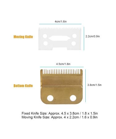 2 Pcs Electric Hair Clipper Blade Replacement for WAHL 8504 - High-Quality Accessory Tool - Buy Online on GoSupps.com