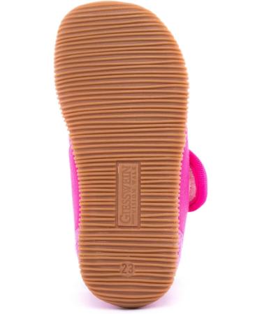 Giesswein Unisex Kid's Strass Slippers - Slim Fit High | 3 UK Child | Raspberry | Comfortable and Stylish - Buy Online on GoSupps.com