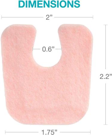 Steins 1/8 Adhesive Felt Callus Pads with U-8 IPK Padding - 6 Count - Buy Online on GoSupps.com