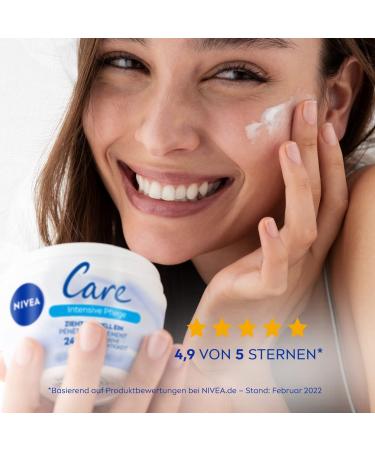 Buy NIVEA CARE Cream 200ml - Moisturizing Face & Body Cream (3-Pack) for Soft Smooth Skin - Fast Shipping Internationally - Buy Online on GoSupps.com