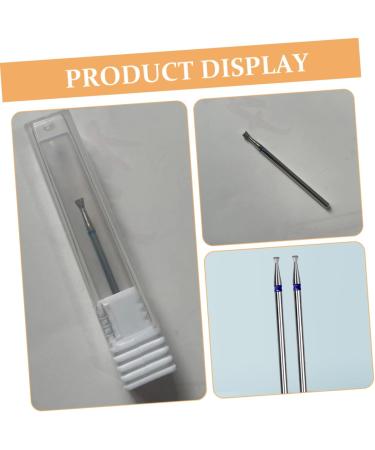 Beaupretty Nail Polish Tool Gel Nail Art Tools Drill Bits for Manicure Cuticle Drill Bits Cuticle Clean Nail Bit Nail File Bits Dead Skin Remover Manicure Supplies Stainless Steel 4.45X2.50X2.50CM Silver - Buy Online on GoSupps.com