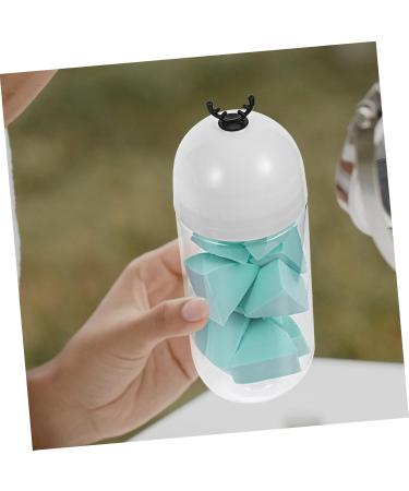 DOITOOL 2 Capsule Bottle Beauty Egg Makeup Sponge Makeup Facial Make up Sponge Cotton Pads for Face Makeup Foundation Face Sponge Makeup Egg Hydrophilic Polyurethane Boxed 20x7cm As Shown 1 - Buy Online on GoSupps.com