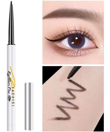 Eye Liner - Waterproof Eyeliner Pencil | Pencil Eyeliner Highly Pigmented Stay Eye Makeup Waterproof Smudgeproof Longwearing Gel Eyeliner Soft Tip Rowces Black - Buy Online on GoSupps.com