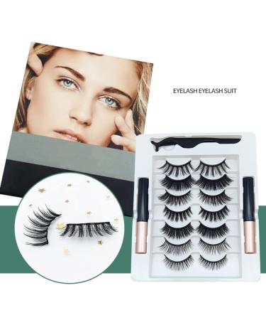 MOLAMOYA Magnetic Eyeliner & 7 Pairs of Natural Lightweight Eyelashes - Soft and Generous | Shop Now - Buy Online on GoSupps.com