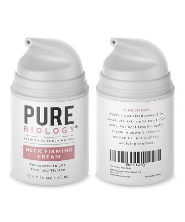 Premium Neck Firming Cream for Wrinkles | Hyaluronic Acid, Vitamin E & C | Anti-Aging Moisturizer for Face, Body, Chin & Chest - Buy Online on GoSupps.com