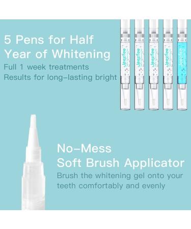 Jeezfee Teeth Whitening Kit with LED Light & Desensitizing Gel - 35% Carbamide Peroxide Pens - Sensitive Teeth Whitening System - Buy Online on GoSupps.com