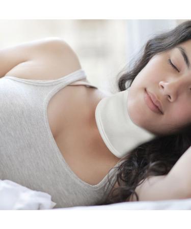 GLEAVI Compresse d'Huile Cou R utilisable en Tissu Doux Blanc Pack d'Huiles Essentielles Relaxant pour Femmes Enveloppement Aromath rapie pour Sommeil R parateur - Buy Online on GoSupps.com