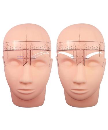 50pcs Disposable Eyebrow Ruler Stencils for Microblading & Tattoo | Model B-50pcs - Buy Online on GoSupps.com