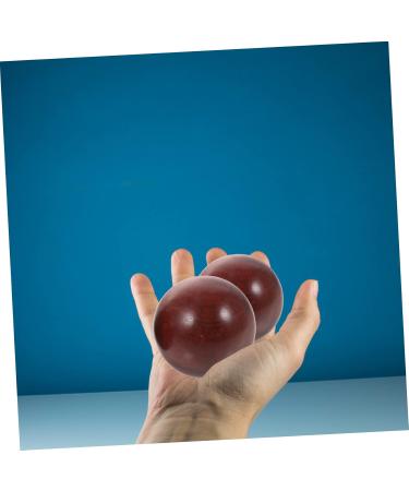Shop Tovinanna Handball Massage Balls - Portable Wellness Gifts for Hand Exercises | Wooden Massage Balls for Relaxation - Buy Online on GoSupps.com