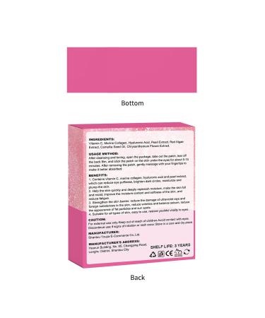Under Eye Patches for Dark Circles & Puffiness | Anti-Aging Collagen Gel Eye Masks with Vitamin C & Hyaluronic Acid - 12 Pairs - Buy Online on GoSupps.com