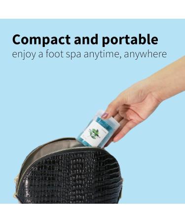 Buy NOVAL Pedicure Supplies Spa Tablets - 100g Foot Bath Soak for Softening Skin Care (Mint) - International Shipping Available - Buy Online on GoSupps.com