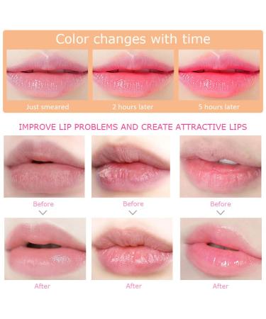 BINGBRUSH 2-Piece Orange Color-Changing Lipstick Set | Long-Lasting PH Mood Lip Stain & Glossy Lip Balm | Moisturizing Makeup for Women - Buy Online on GoSupps.com