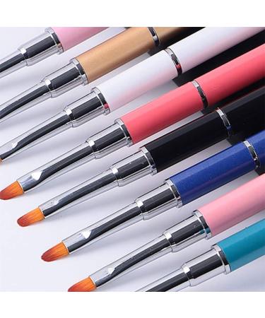 ISTOVO 8Pcs Nail Art Gel Pen Dual-Use Painted Phototherapy Pen Gel Pen Double-Headed Nail Pen Embossing Stick Nail Brush - Buy Online on GoSupps.com