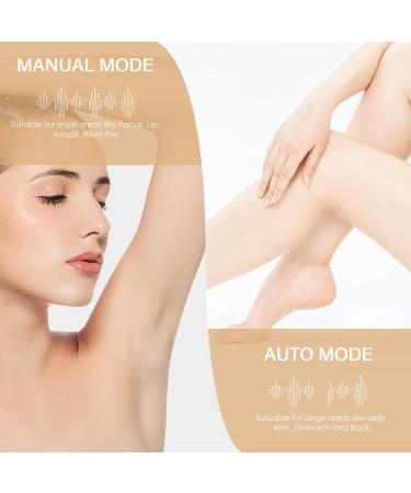 IPL Laser Hair Removal Device for Women & Men - Painless Permanent Hair Remover for Whole Body & Face - 999 999 Flashes - Buy Online on GoSupps.com