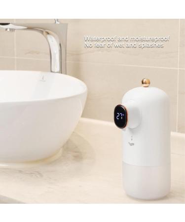 Emoshayoga Smart Pump: Rechargeable & Quiet | 300ml Hands-Free Automatic Dispenser | Waterproof for Bathroom - Buy Online on GoSupps.com