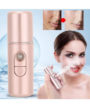 Nano Mist Sprayer USB Rechargeable Handheld Face Humidifier Sprayer Portable USB Face Humidifier SkinCare Moisturizing Hydrating Face Humidifier Sprayer Beauty Tool (Rose Gold) - Buy Online on GoSupps.com
