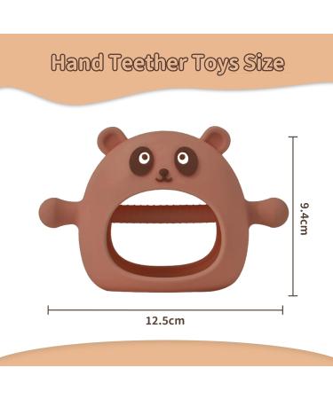 2 Pack Baby Chew & Teething Toys for 3-6 Months & 6-12 Months | Infant Toy Set - Buy Online on GoSupps.com