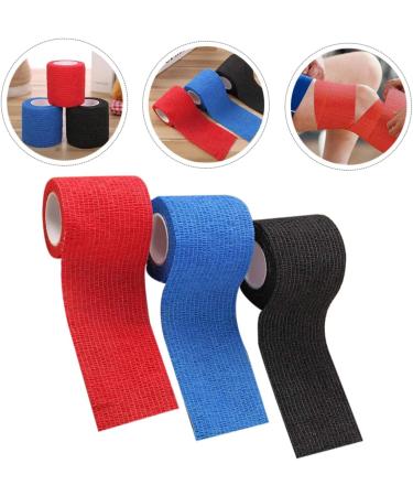 Mobestech 6 Pcs Elastic Sports Tape - Kinesiology & Athletic Wraps for Optimal Protection - Non-Woven Fabric - Ideal for Wrist & Pet Support - Buy Online on GoSupps.com