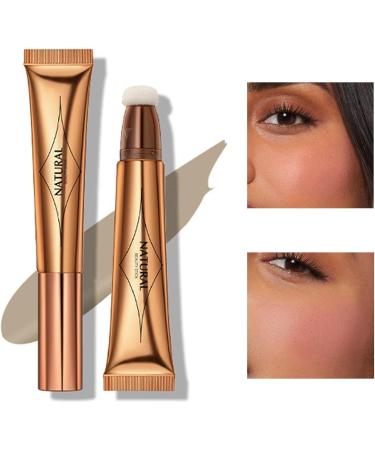 Highlighter Stick - Creamy Highlighter Stick | Sharpening Stick Highlighter Contouring Shimmer Liquid Powder Waterproof Light Face Cosmetics Aviere 01# - Buy Online on GoSupps.com