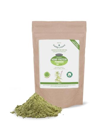Hempiness Organic Premium Raw Hemp Protein Powder (500g) | 50% Protein | Vegan and Eco-Friendly