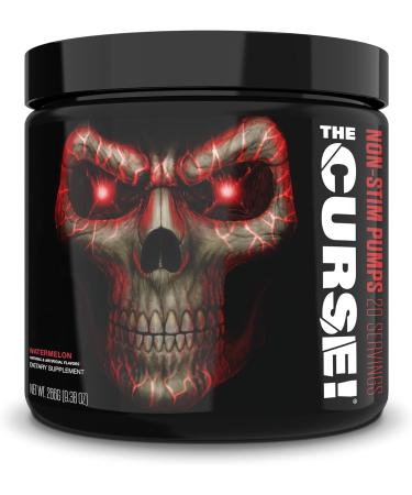 The Curse! JNX Non-Stim Pumps Pre-Workout Supplement - Maximum Power More Endurance - Men & Women 266 Gram (Watermelon)