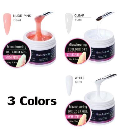 Hot Manicure Tools for Nails - Prolong Nail Extension Gel Quick Building Gel & Acrylic in Pink White & Clear - International Shipping Available - Buy Online on GoSupps.com