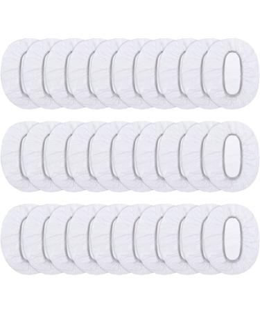 ZERIRA 300PCS Disposable Ear Covers  Waterproof Plastic Ear Covers for Shower  Ear Color Covers  Bathing Accessories for Hair Dye  Shower  Spa for Men Women