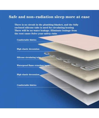 Buy Zilook Heating Blanket - Energy-Saving Silent & Radiant-Free for Healthy Sleep | Perfect for Autumn & Winter - Buy Online on GoSupps.com