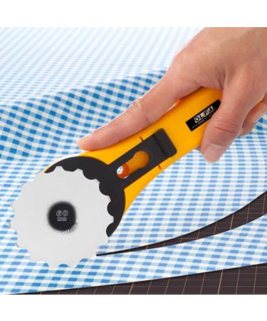 5Pcs Perforating Replacement Blades for 45mm Rotary Cutter - Ideal for Crochet Edge Projects, Fleece, and Scrapbooking - Buy Online on GoSupps.com