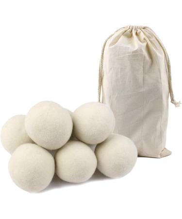 Beautybigbang XXXL 8 Pack Dryer Balls - 100% New Zealand Wool for Softer Laundry | Eco-Friendly Gifts - Buy Online on GoSupps.com