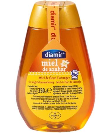 Lot 12x Orange Blossom Honey - Squeezer 350g - Buy Online on GoSupps.com