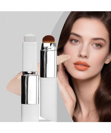 Gcngifrg Korean Color Changing Foundation Stick with Brush Head V White Cover Cream for Full to Medium Coverage All Skin Types Nongreasy Base Makeup Natural - Buy Online on GoSupps.com