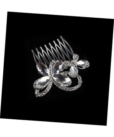 FOMIYES Bridal Hair Comb Rhinestone Bobby Pins Hair Barrettes Hair Pin Hair Clip Headwear Women Hairpin Rhinestones Comb Bride Wedding Hair Comb - Buy Online on GoSupps.com