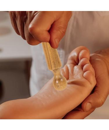 Healeved Hand Tool Set - 2 Wooden Reflex Zone Massage Sticks for Feet Hands and Body - Thai Massage Tools for Trigger Points Relaxation - Buy Online on GoSupps.com