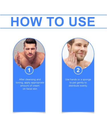 Shantou Youjia 2 pieces face cream for men moisturizing concealer for men face cream antiaging face care natural face care moisturizer for face as day and - Buy Online on GoSupps.com