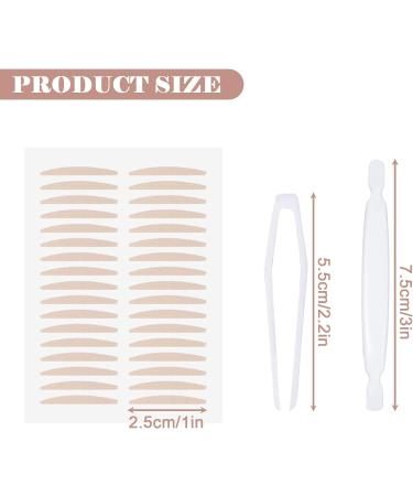 wimony 200 Pieces Eyelid Lift Strips Self-Adhesive Invisible Double Eyelid Lift Strips Waterproof Eyelid Lifter Strips Instant Lifting Droopy/Uneven/Single/Hooded Eyelids - Buy Online on GoSupps.com
