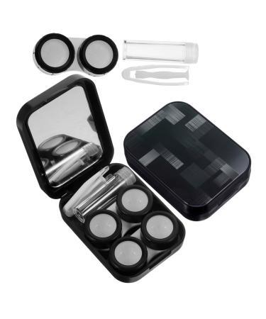 SEWOART Glasses Holder 2 Sets Color Case Travel Suitcase Bag Small Holder Case Makeup Mirror Case Miss Outdoor Case