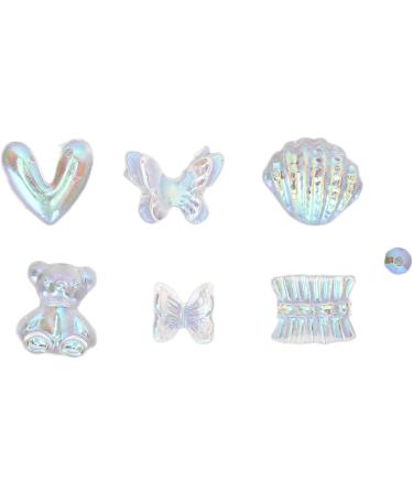 Glitter nail decoration cute and charming and bright decoration on nails decorated with various styles for the home - Buy Online on GoSupps.com