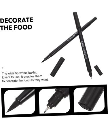 ABOOFAN 20 Pcs Baking Pen Baking Ink Pens Edible Ink Pen Edible Pens for Cookie Decorating Dual Tip Markers Baking Marker Pens Edible Ink Marker Pen Plastic Painting Pen Double Head - Buy Online on GoSupps.com