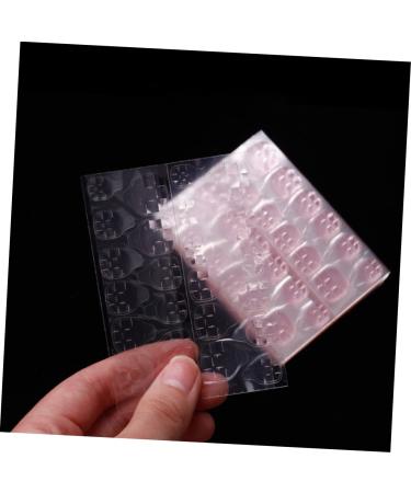 Healeved 20 Sheets Nail Art Double Sided Tape Diy Nail Stickers Fake Nails Double-sided Adhesive Stickers Transparent Pink Nail Stickers Nail Art Stickers Glue Nail Sticker Nail Art Supply - Buy Online on GoSupps.com