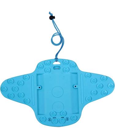 YF Foot Brush & Cleaner | Pumice Stone Bristles for Exfoliating Dead Skin | Massage Shower Tool with Anti-Slip Suction - International Shipping Available - Buy Online on GoSupps.com