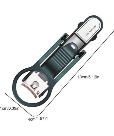 Mlllokfki Nail for Elderly - Thick Nail Clippers for Men Large Portable Clippers with Glass 2.5X Nail Clippers and Toenail Clippers Smart Manicure Scissors for - Buy Online on GoSupps.com
