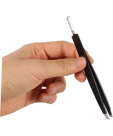 Beaupretty Double-Ended Eyebrow Tweezers Facial Hair Trimmer Specialty Tools Eyebrow Clip Beauty Makeup Tool Eyebrow Makeup Supply Eyebrow Trimming Tweezer Stainless Steel - Buy Online on GoSupps.com