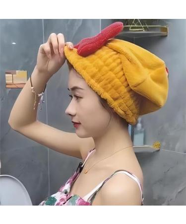 Super Absorbent Microfiber Hair Towel Wraps for Women - Quick-Drying Soft Bow Tie Design - 4 Pack - Buy Online on GoSupps.com