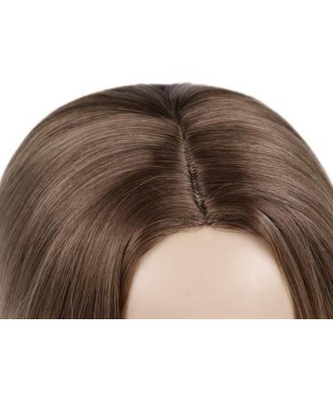 Ombre Wig Brown To Ash Blonde Redlution High Density Heat Resistant Synthetic Hair Weave Full Wigs For Women RN-135 - Buy Online on GoSupps.com