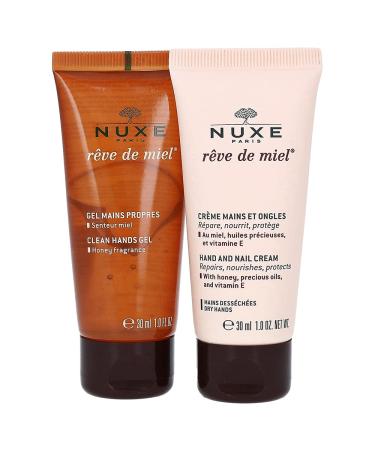 Nuxe R ve de Miel Clean Hands Gel + Hand and Nail Cream 30ml