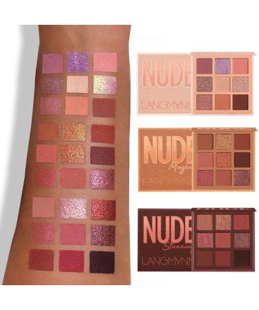 9 Colors/Set Long Lasting Waterproof Eyeshadow Palette Eye Makeup Cosmetic Profesional Matte Eyeshadow Palette - Buy Online on GoSupps.com